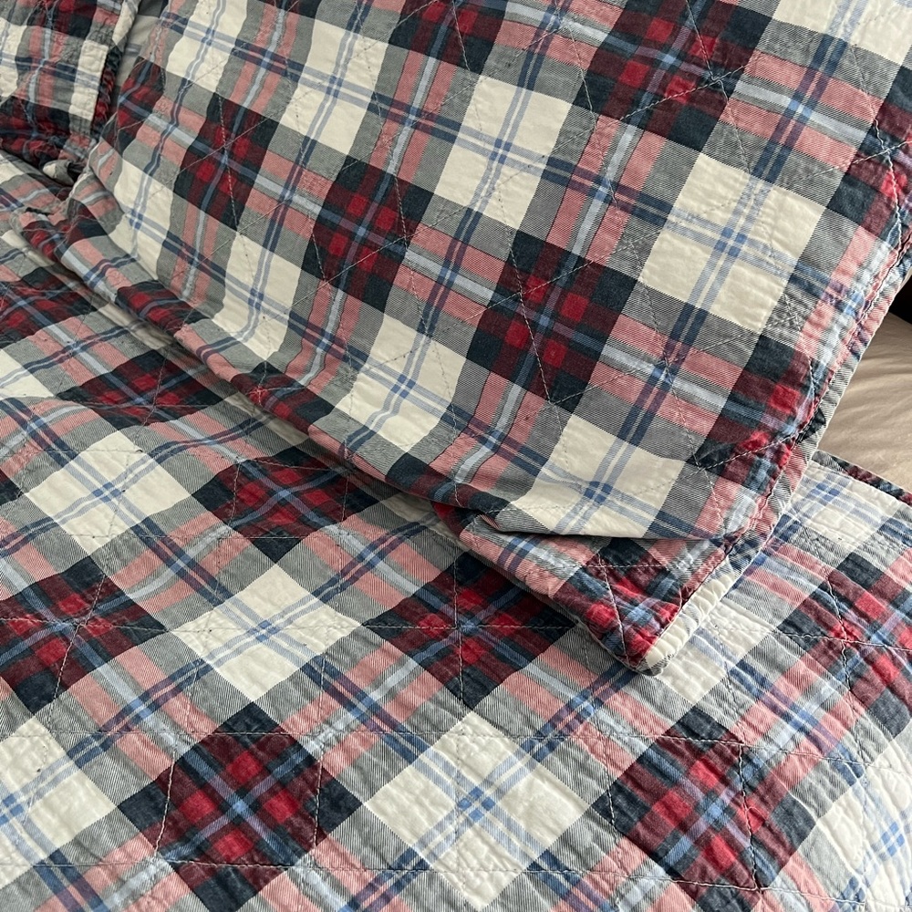 Tommy Hilfiger Red/White/Blue Comforter Quilt Set